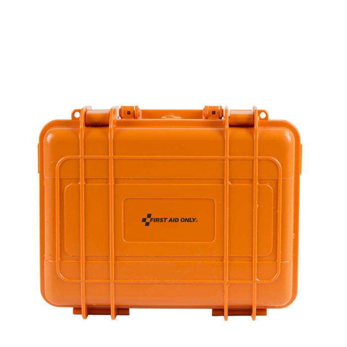 50 Person ANSI A Unitized Plastic Waterproof First Aid Kit, ANSI 2021 Compliant