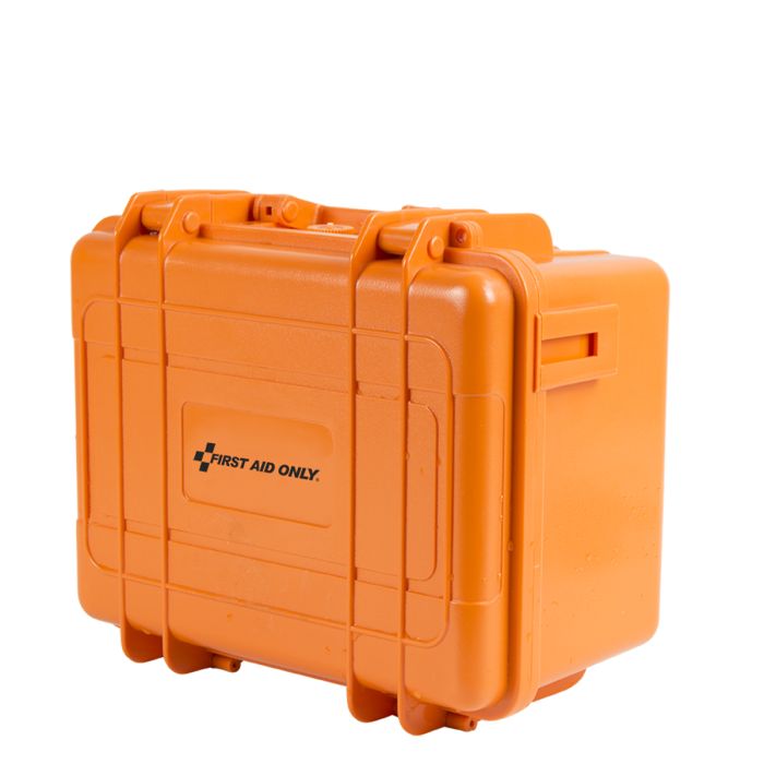 50 Person ANSI A Unitized Plastic Waterproof First Aid Kit, ANSI 2021 Compliant